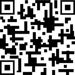 QR code to be scanned by smartphone or scanner. Encrypted information. Isolated over white background. Encoded data about a product or a person.