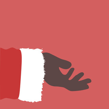 hand of Santa Claus