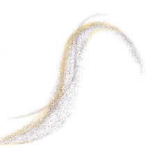 Gold Sparkle Stardust Glitter Magic luxury Shape