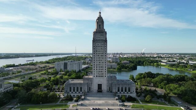 Louisiana Capitol building in Baton Rouge