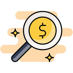 Search icon - Vector Stock ilustration.