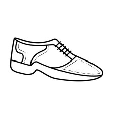 shoe line icon
