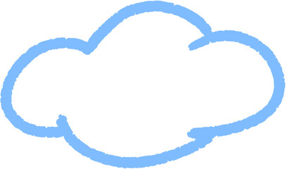 Handdrawn Doodle Cloud Bubble 