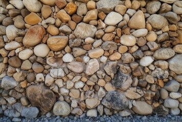 pebbles on the beach, generative ai