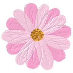 Pink flower icon
