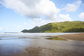 beach and sea