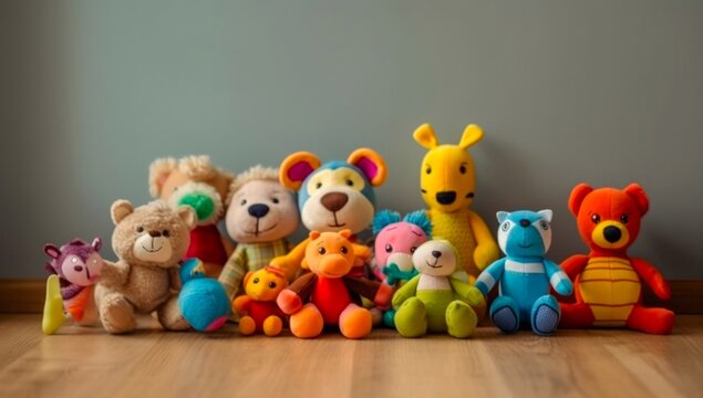 Kids' room boasts an array of adorable toys