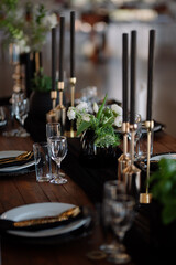 Wedding Black Décor 