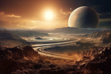 Background space themes