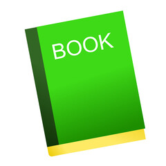 book with green cover