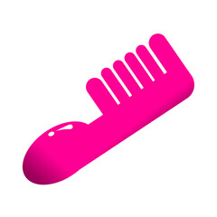 pink comb