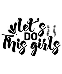 Baseball vector typography design