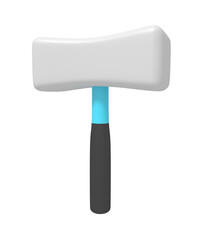 3d icon of big hammer