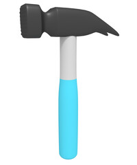 3d icon of hammer