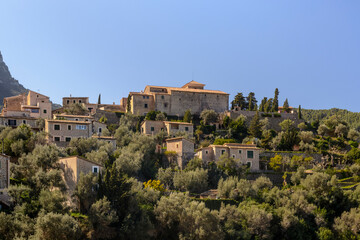 Fototapeta na wymiar Blick auf Deia, Mallorca, Balearen, Spanien