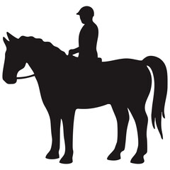 horseman silhouettes