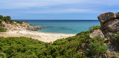 Strand von Cala Sa Figu, Sardinien, Italien, Europa