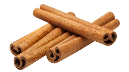 Delicious cinnamon sticks cut out