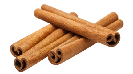 Delicious cinnamon sticks cut out
