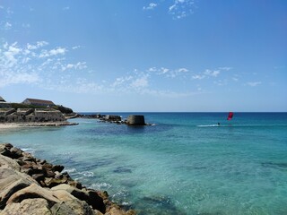 Obraz premium Tarifa, travel in Spain, Atlantic ocean