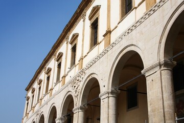 Fototapeta na wymiar Padua Palazzo del Monte di Pieta
