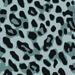 Seamless Leopard Cheetah Animal Print Pattern Tile