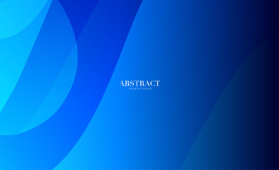 Blue abstract background, Blue banner