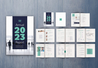 Business Annual Report Layout