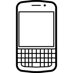 Popular Mobile Phone Model Blackberry Q Icon