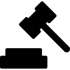 Legal hammer Icon