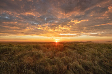 Sonnenaufgang am Pramort.