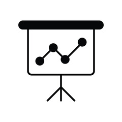Presentation icon - Vector Stock ilustration.