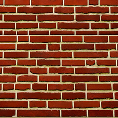Obraz premium red brick wall vinatge