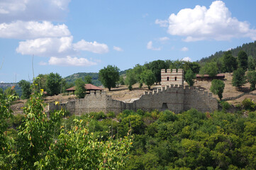 citadelle Tzarevetz &agrave; veliko tarnovo, bulgarie