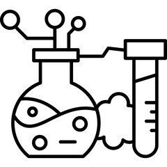Chemical Reaction Icon