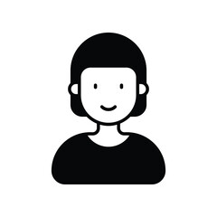 Businesswoman icon - Vector Stock ilustration.