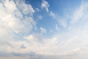 Scenic view of the sky with clouds