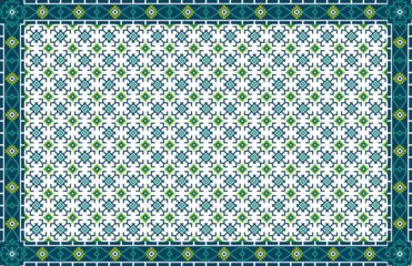 Print-ready digital art created by recoloring and arranging traditional Turkish motifs. Transparent background.