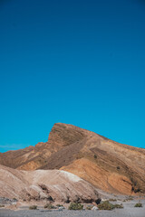 Badlands view from Zabriskie Point in Death Valley National Park