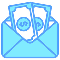 Fototapeta premium salary, investment, business and finance icons.