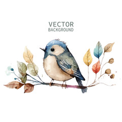 bird nature watercolor neutral colors for kids simple drawing childish cute