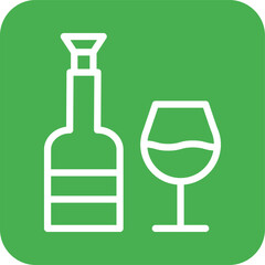 Wine Vector Icon Design Illustration
