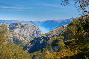 autumn in the mountains
