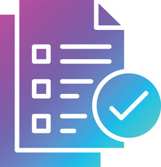 Approved Vector Icon Design Illustration