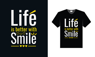 best typography t shirt design with inspirational quote 