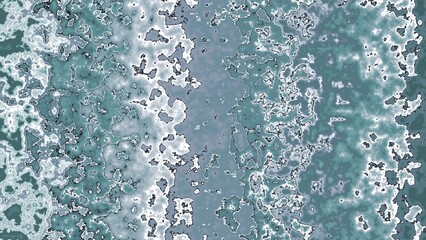 Fractal complex blue patterns - Mandelbrot set detail, digital artwork for creative graphic - 599547718