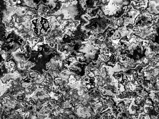 Fractal complex black white patterns - Mandelbrot set detail, digital artwork for creative graphic
