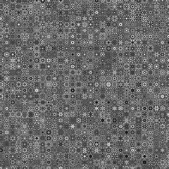 Fractal complex black white patterns - Mandelbrot set detail, digital artwork for creative graphic