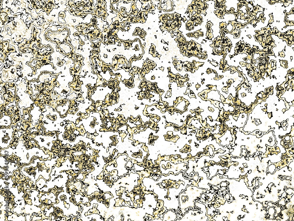 Fototapete fractal complex patterns - mandelbrot set detail, digital artwork for creative graphic