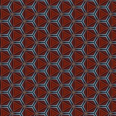 Fractal complex red patterns - Mandelbrot set detail, digital artwork for creative graphic - 599550124